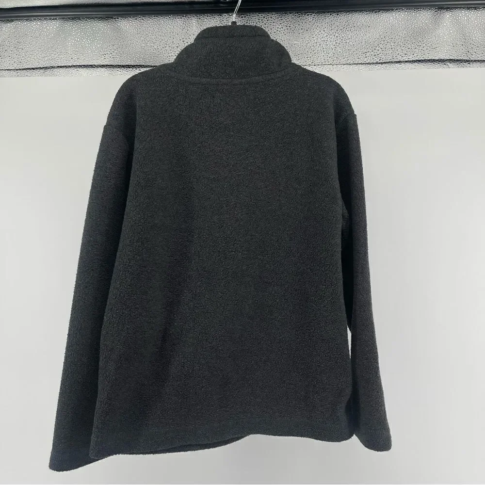 The Children’s Place Boy’s Gray Glacier Fleece Half Zip Pullover Sweater 5/6